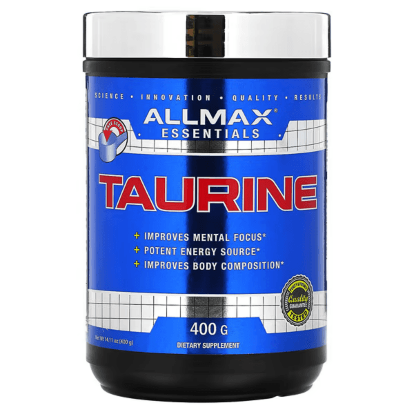 Таурин, 3000 мг, порошок 400 г, Taurine