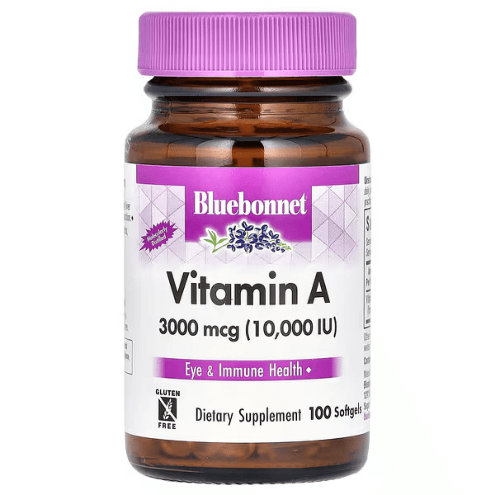 Витамин A, 10000 МЕ, 100 капсул, Vitamin A