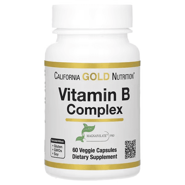 Комплекс витаминов группы B, 60 капсул, Vitamin B Complex