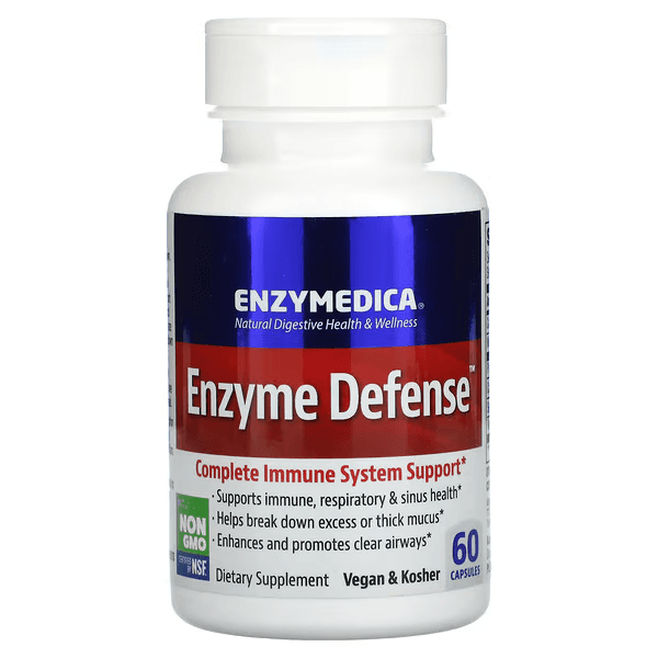 Ферменты для пищеварения, 60 капсул, Enzyme Defense