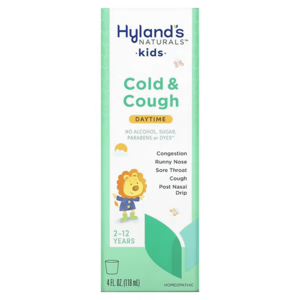 Средство от простуды и кашля для детей, 2-12 лет, 118 мл, Cold & Cough