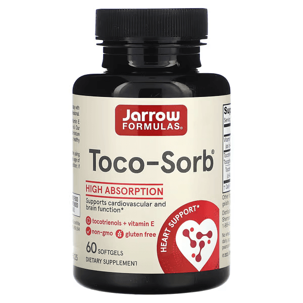 Toco-Sorb с витамином Е, 60 капсул