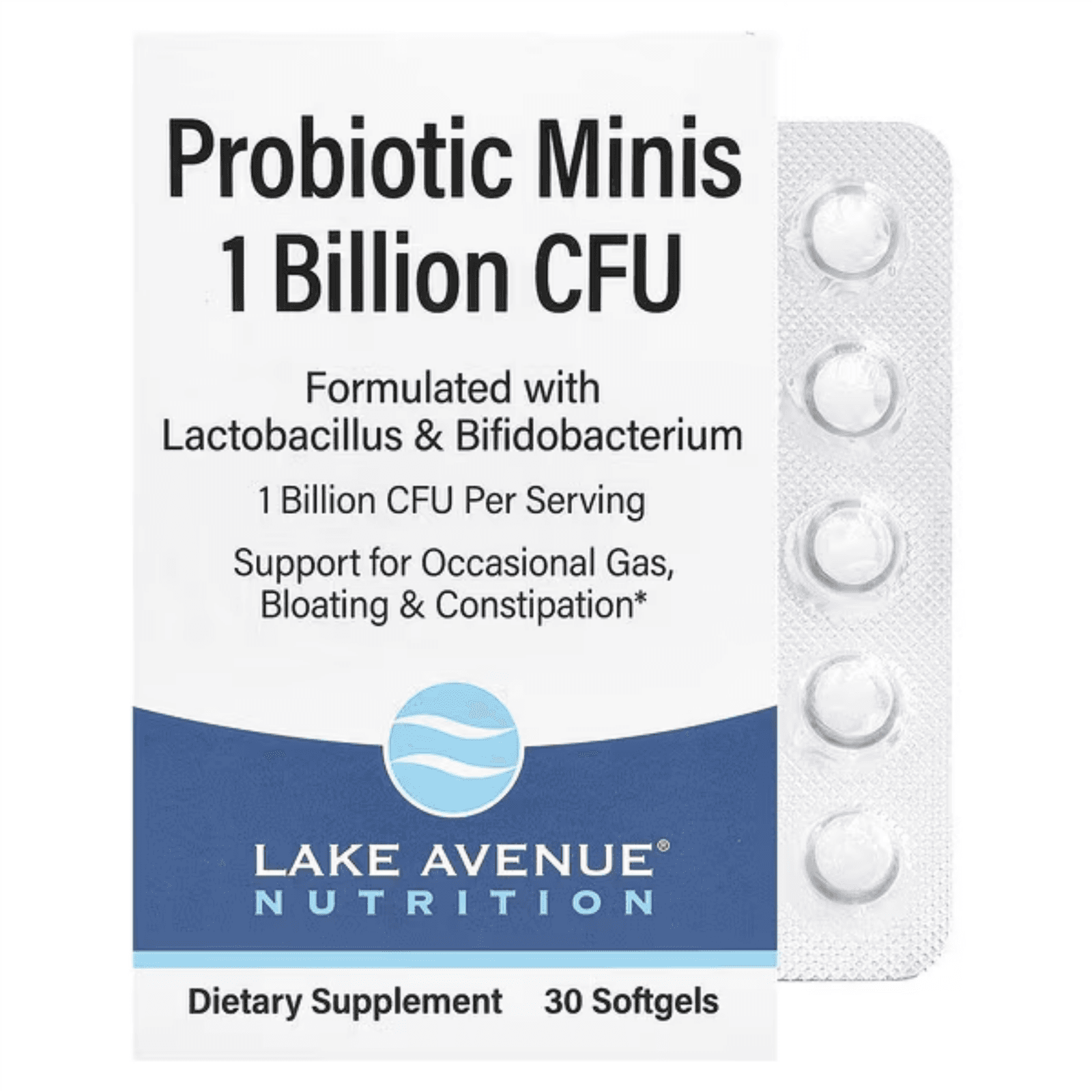 Пробиотик, 1 млрд КОЕ, 30 таблеток, Probiotic Minis