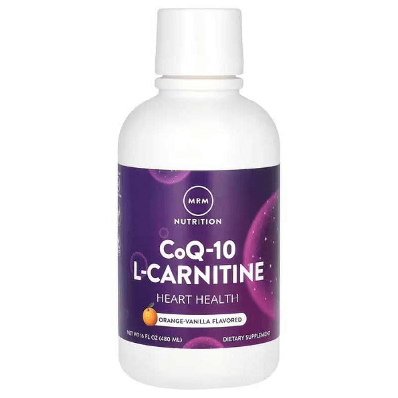 Жидкий коэнзим Q-10 и L-карнитин, 480 мл, CoQ-10 L-Carnitine