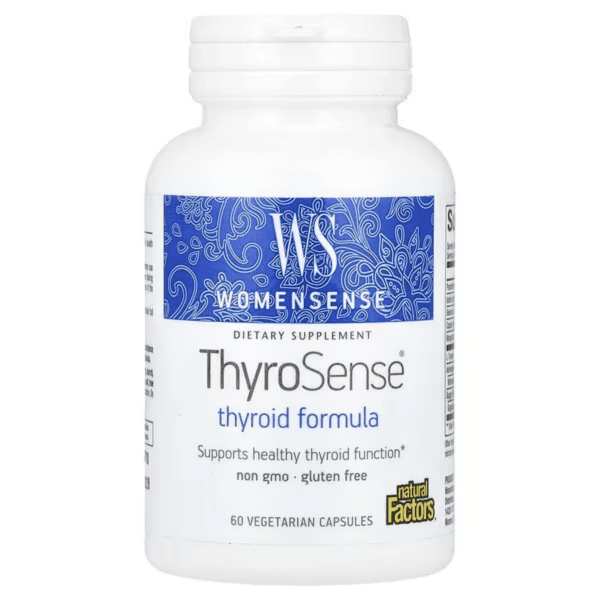 ThyroSense, для щитовидной железы, 60 вегетарианских капсул, WomenSense