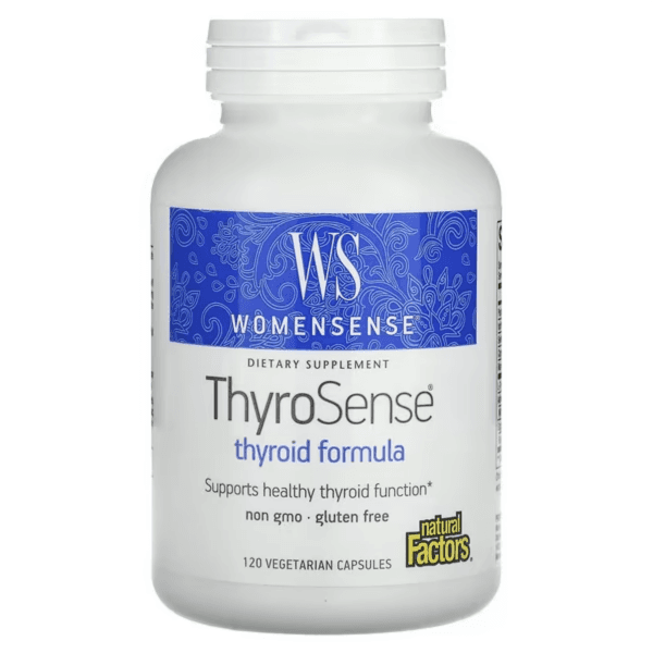 ThyroSense, для щитовидной железы, 120 вегетарианских капсул, WomenSense