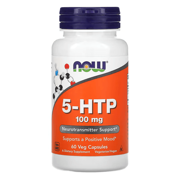 5-HTP, 100 мг, 60 вегетарианских капсул