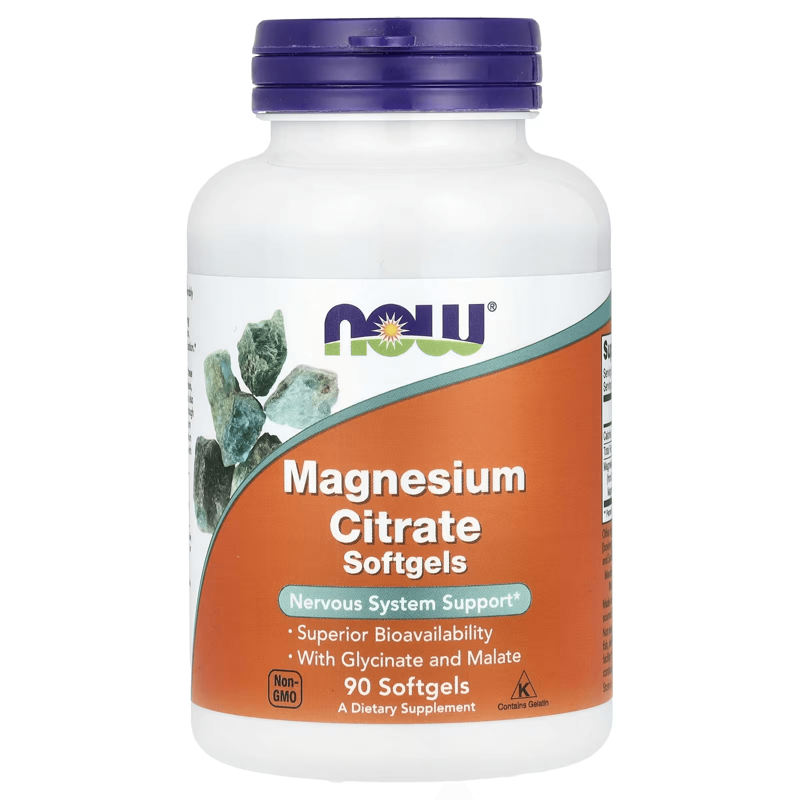 Цитрат магния, 90 капсул, Magnesium Citrate