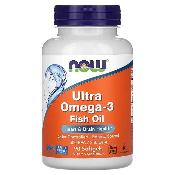 Омега-3 из рыбьего жира, 90 капсул, Ultra Omega-3