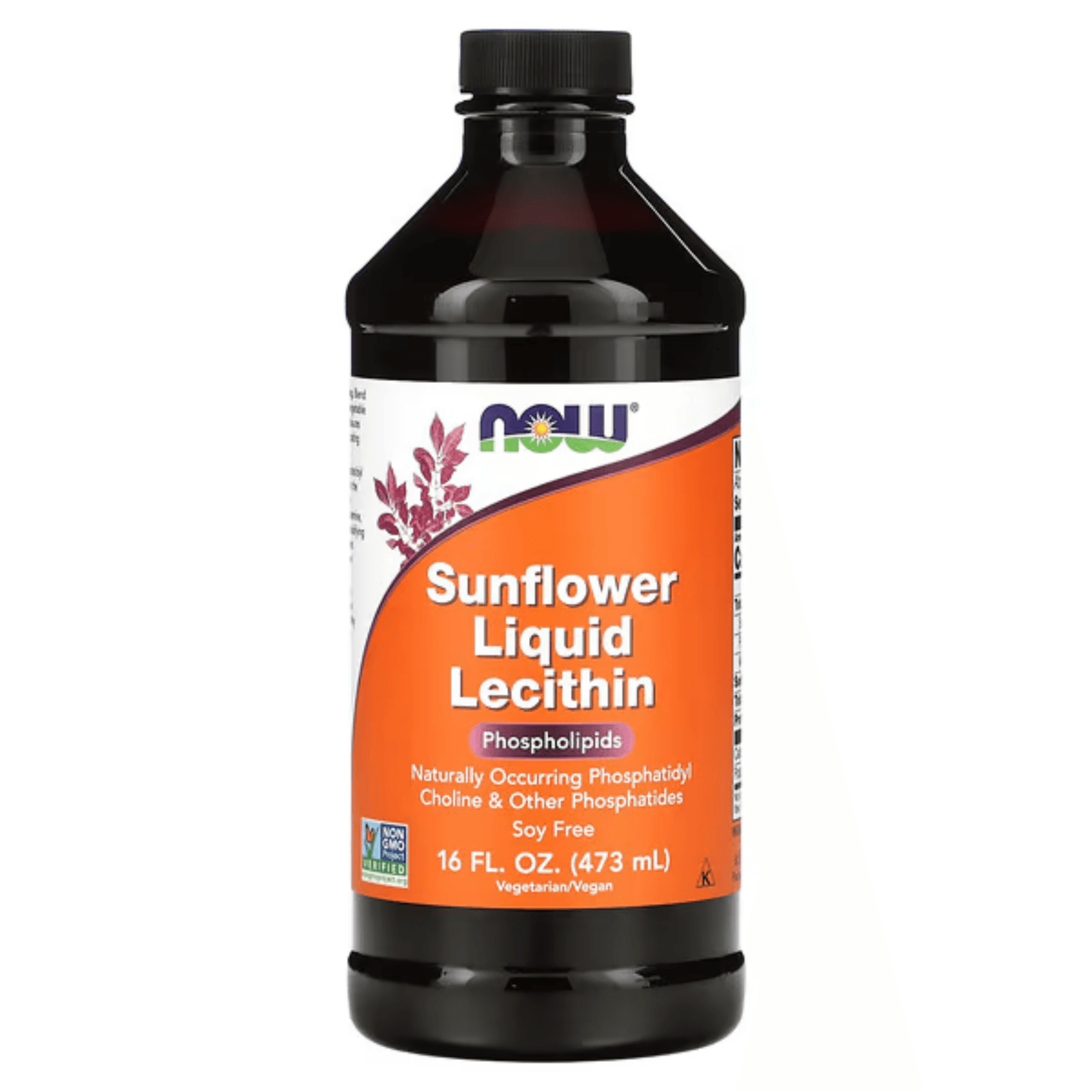 Жидкий лецитин из подсолнечника, 473 мл, Sunflower Liquid Lecithin