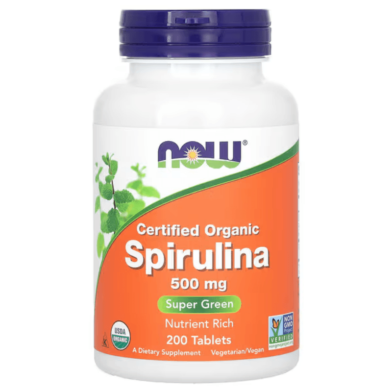 Спирулина, 500 мг, 200 таблеток, Spirulina