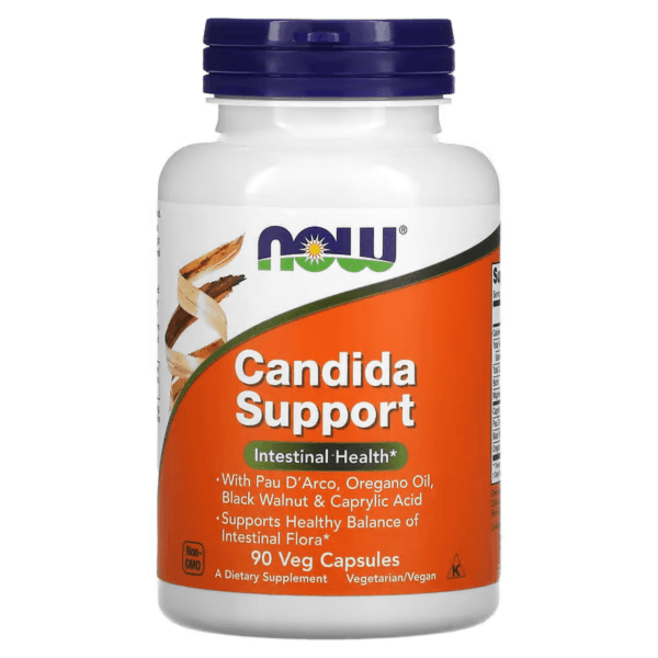 Candida Support, 90 растительных капсул