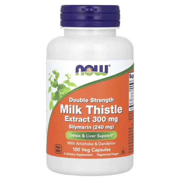 Экстракт расторопши, 300 мг, 100 растительных капсул, Milk Thistle Extract