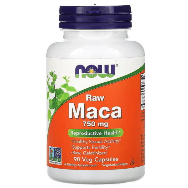 Мака, 750 мг, 90 растительных капсул, Maca