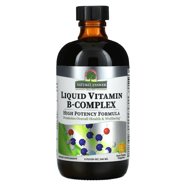 Жидкий комплекс витаминов группы B, 240 мл, Liquid Vitamin B-Complex