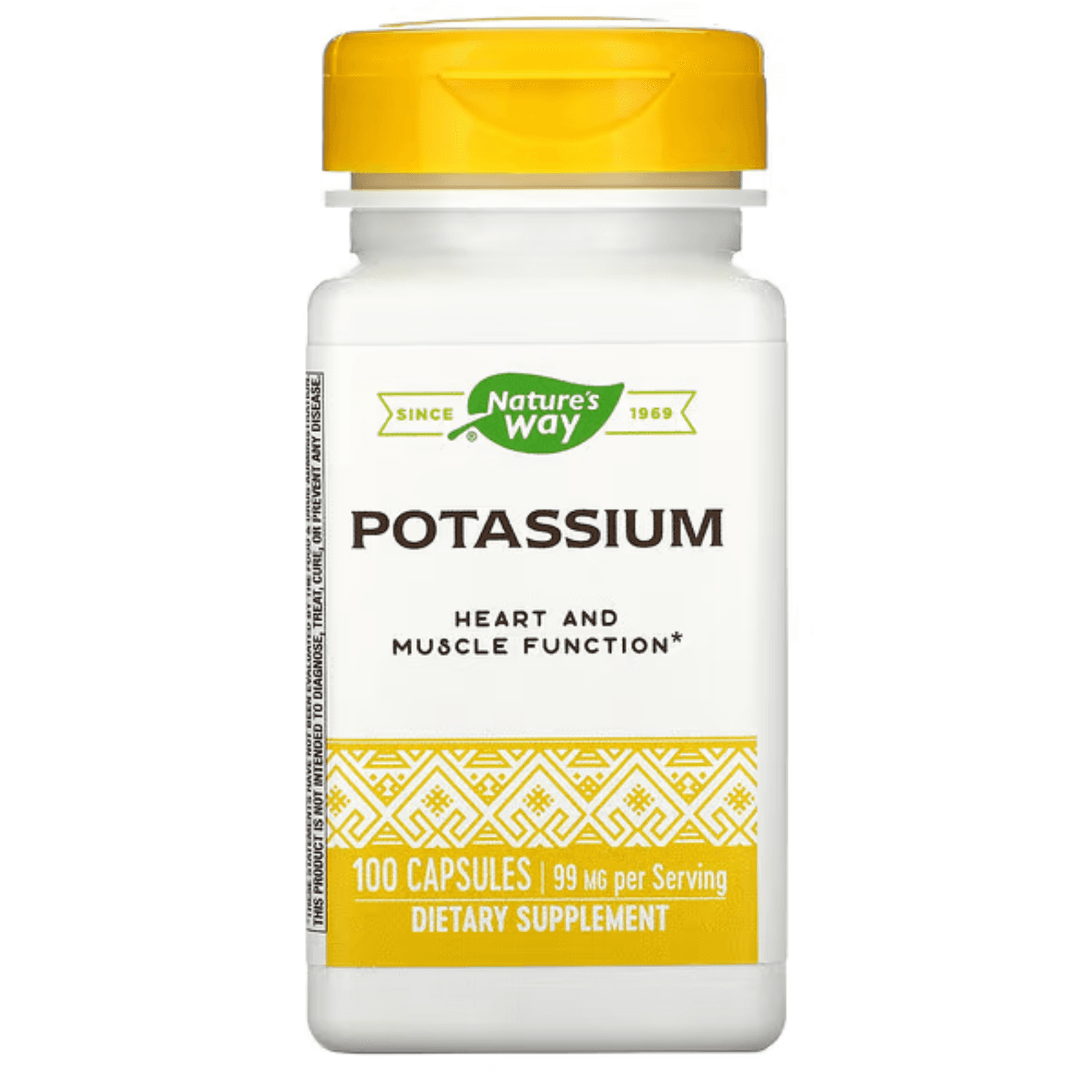 Калий, 99 мг, 100 капсул, Potassium