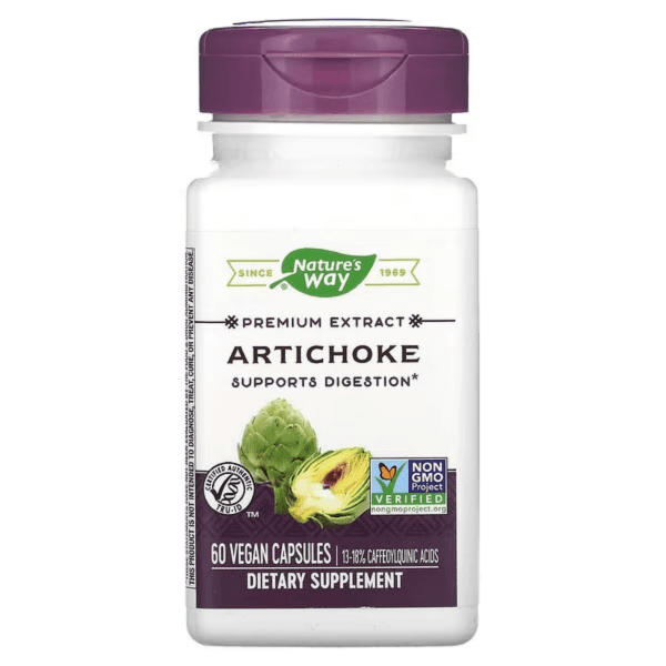 Артишок, 60 веганских капсул, Artichoke