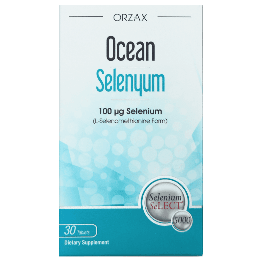 Селен, 200 мкг, 30 таблеток, Ocean Selenyum