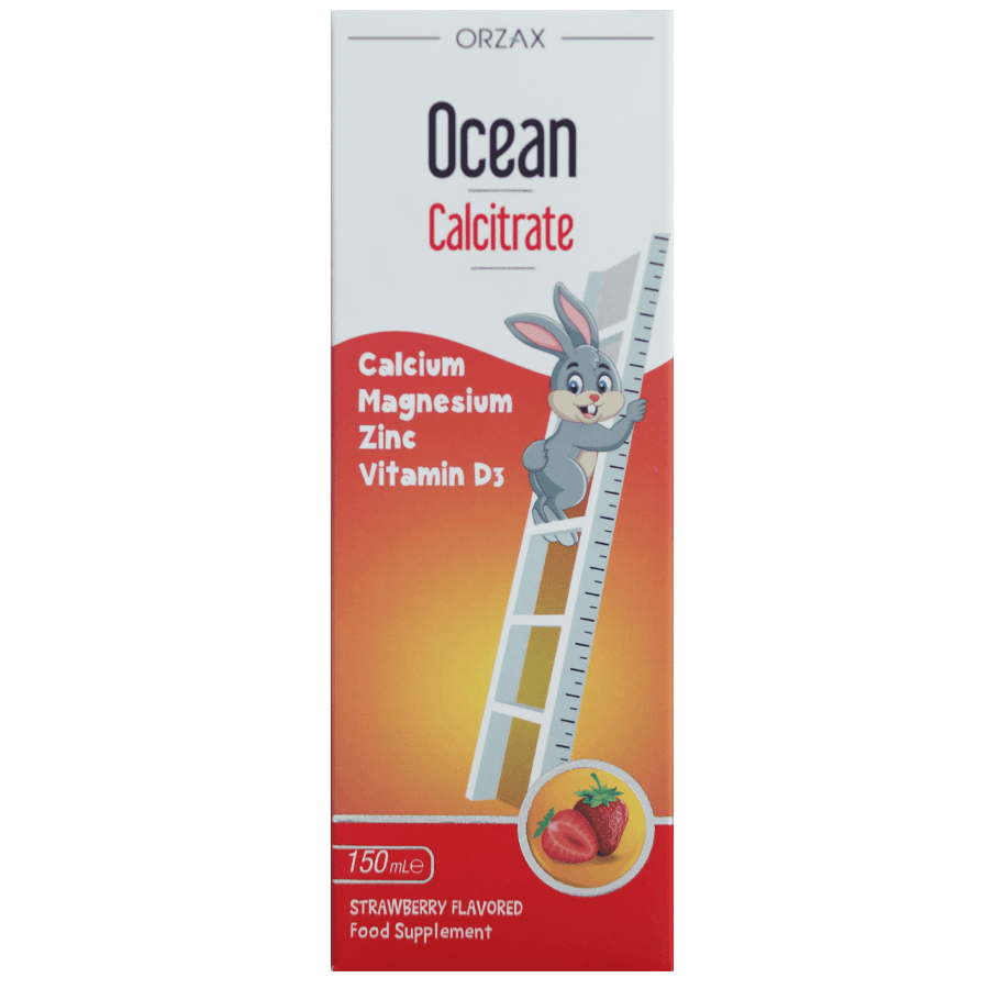 Комплекс с кальцием  для детей Ocean Calcitrate, 150 мл