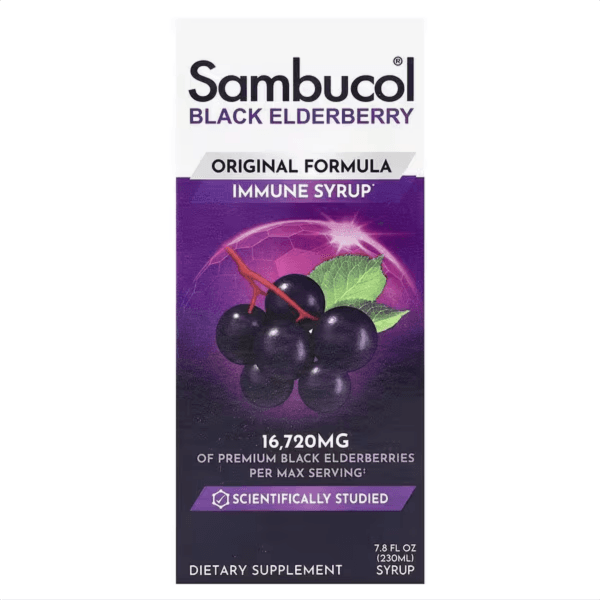 Сироп из черной бузины, 230 мл, Black Elderberry