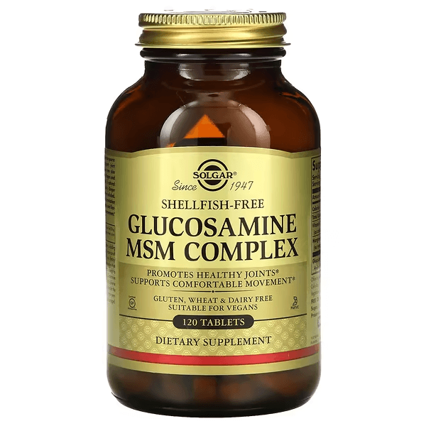 Комплекс глюкозамина с МСМ, 120 таблеток, Glucosamine MSM Complex