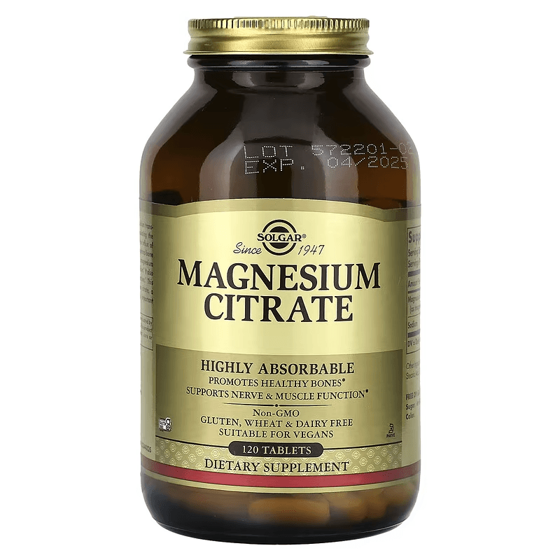 Цитрат магния, 120 таблеток, Magnesium Citrate