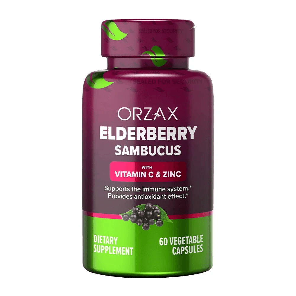 Elderberry Sambucus для иммунитета, 60 капсул