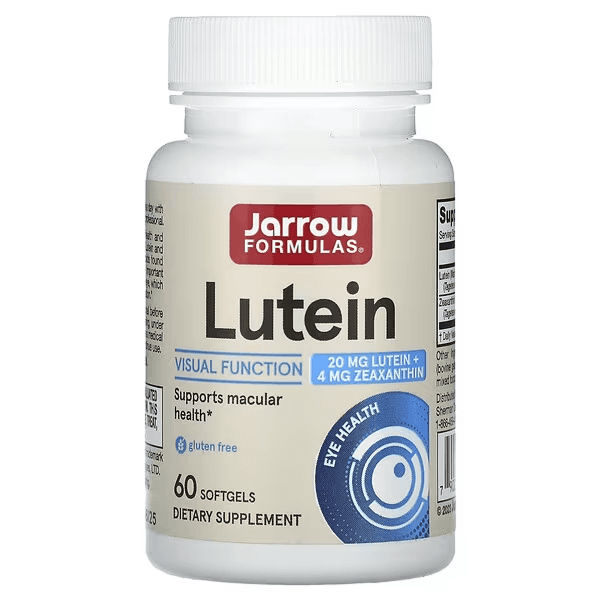 Лютеин и зеаксантин, 60 капсул, Jarrow Formulas, Lutein