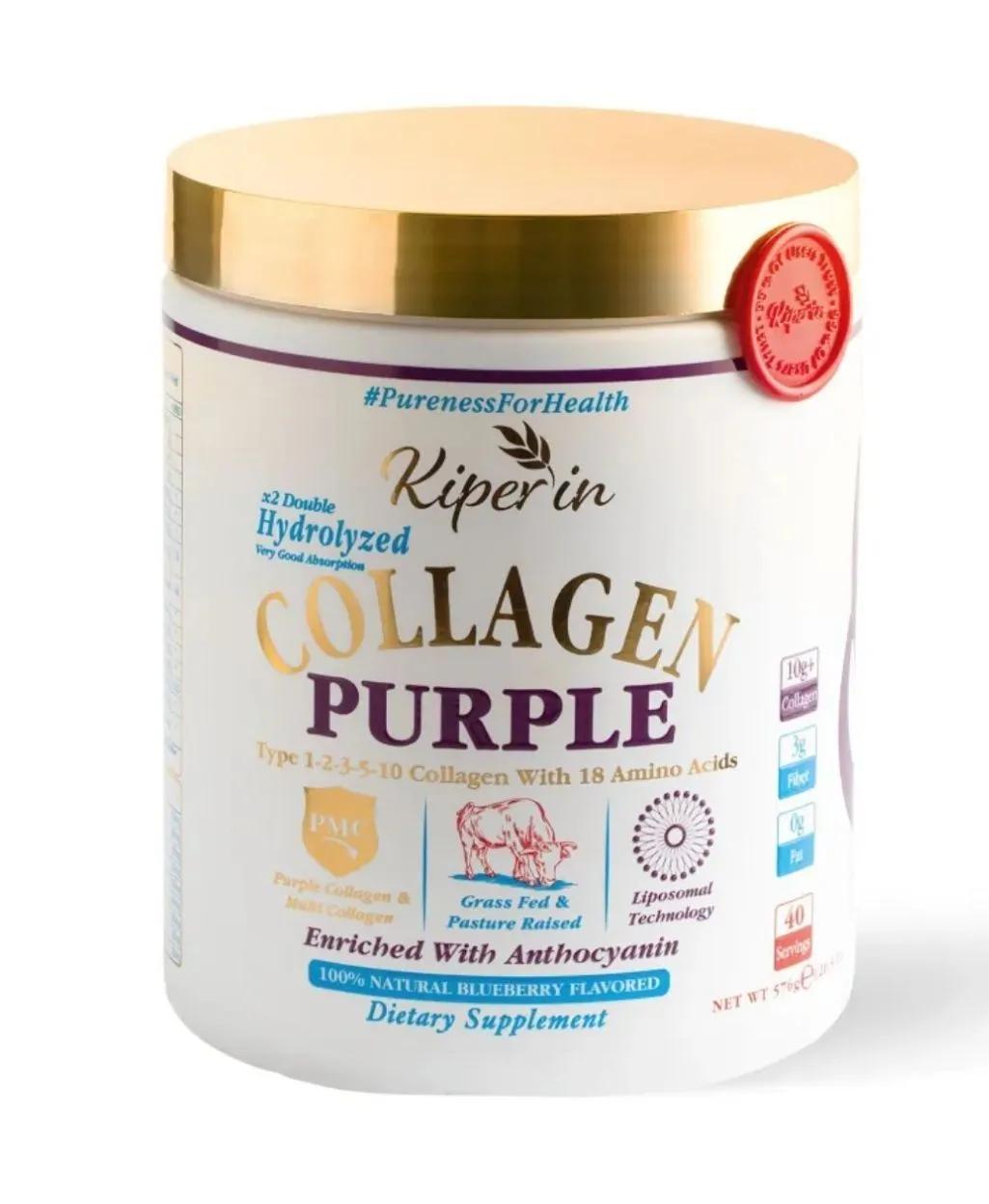 Коллаген пурпурный, 576 г, Kiperin, Collagen Purple