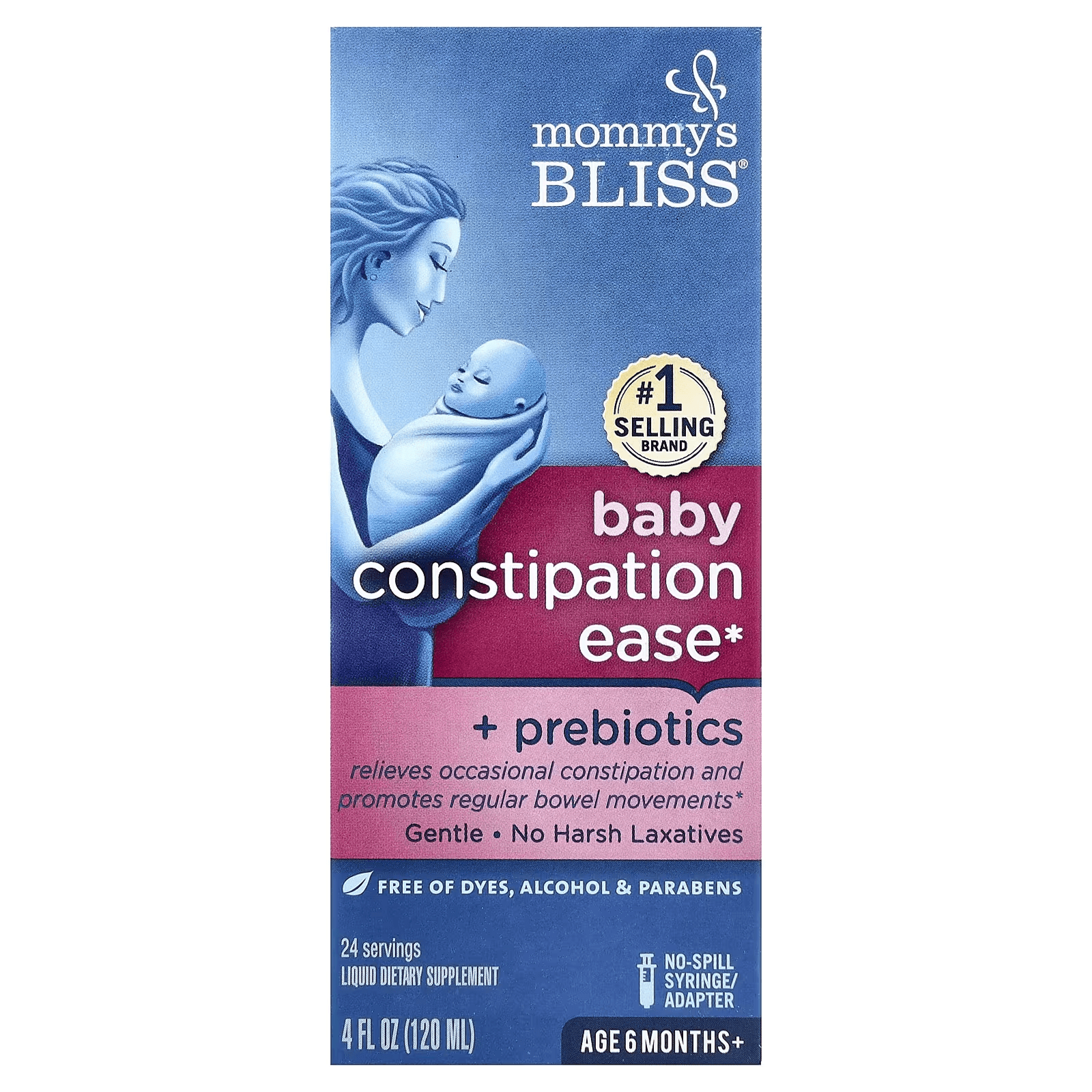 Baby Constipation Ease with Prebiotics 120 ml Mommys Bliss