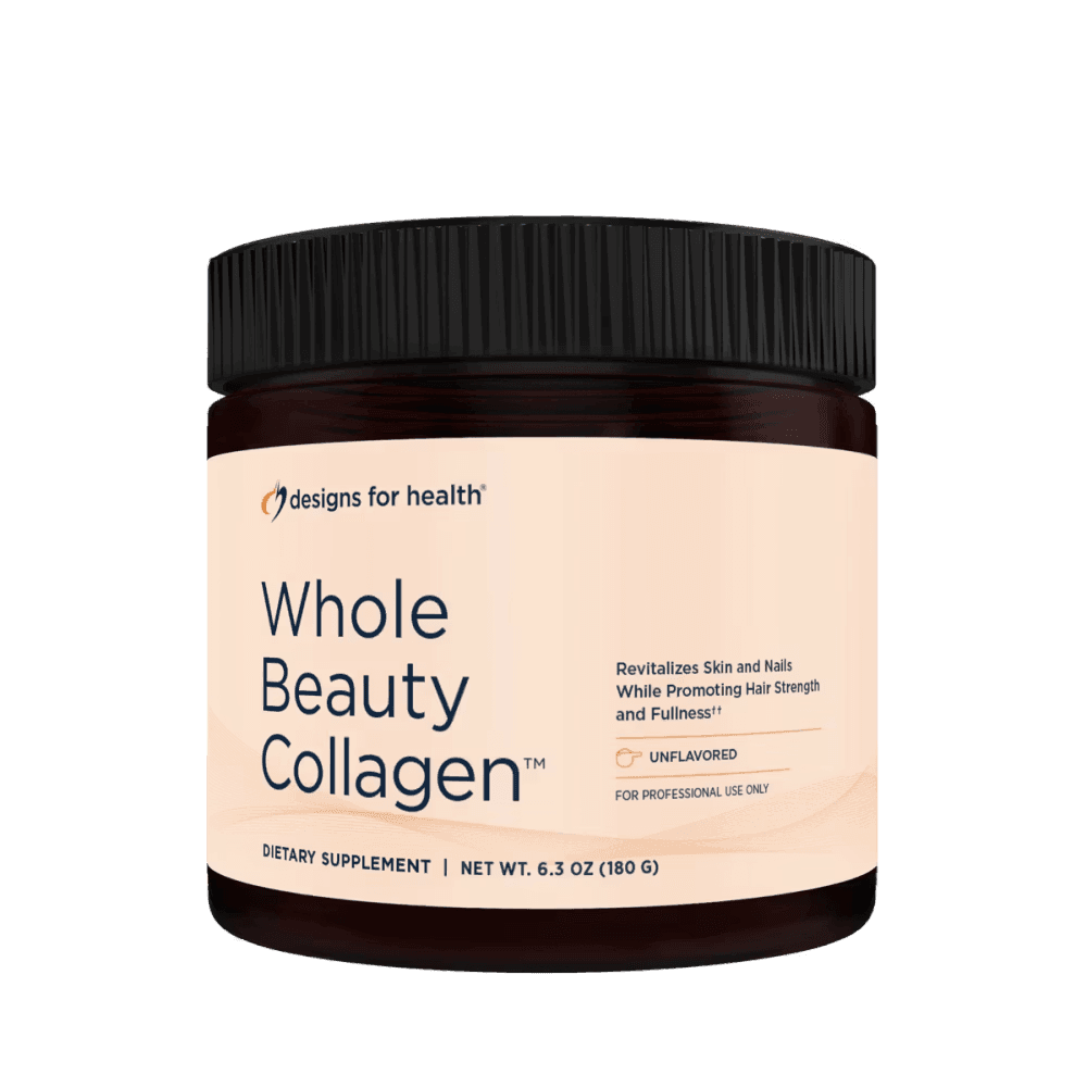 Коллаген, 180 г, Designs For Health, Whole Beauty Collagen