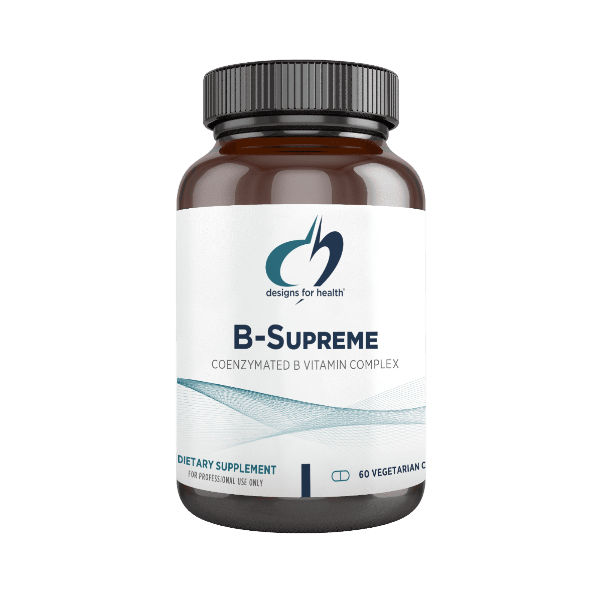 Витамины группы В, 60 капсул, Designs For Health, B-Supreme