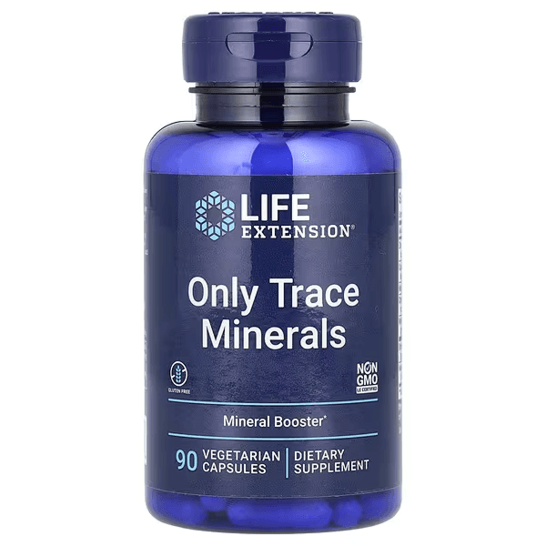Микроэлементы, 90 вегетарианских капсул, Life Extension, Only Trace Minerals