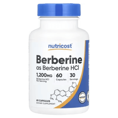 Берберин 60 капсул  Nutricost