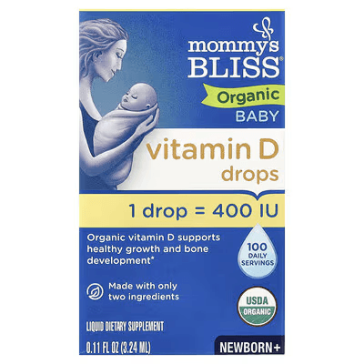 Baby Vitamin D drops Mommys Bliss