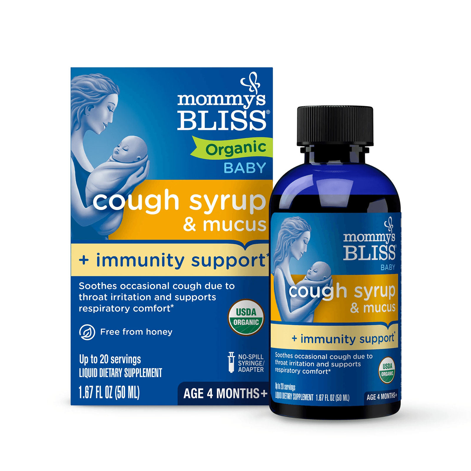 Cough Syrup and Mucus 50 ml Mommys Bliss