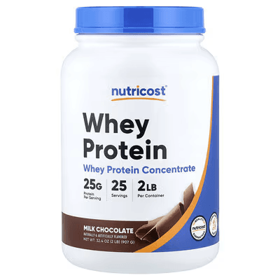 Сывороточный протеин со вкусом шоколада, 907 г Nutricost