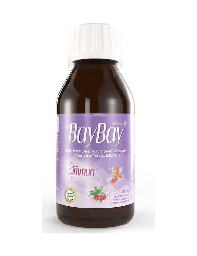 Сироп детский для иммунитета, вкус ягодный, 150 мл, BayBay, BayBay Immun